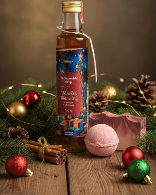 Vánoční atmosféra v jednom balení? 🎄 Objevte kouzlo našeho limitovaného sirupu – stačí pár kapek do čaje nebo horké vody a...